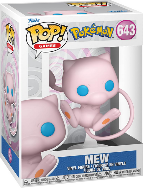Колекційна фігурка Funko POP! Pokemon: Mew (5908305247180) 5908305247180 фото