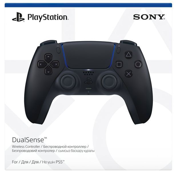Беспроводной геймпад DualSense для PS5 Midnight Black (9827696) 9827696 фото