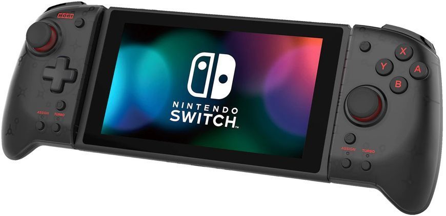 Контроллер Hori Split Pad Pro for Nintendo Switch Transparent Black Edition NSW-298U NSW-298U фото