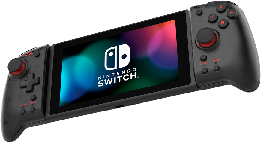 Контроллер Hori Split Pad Pro for Nintendo Switch Transparent Black Edition NSW-298U NSW-298U фото