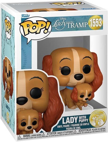 Колекційна фігурка Funko POP Disney: Lady and the Tramp - Lady W/Puppy (889698835688) 889698835688 фото