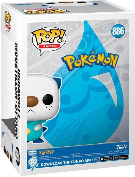 Колекційна фігурка Funko POP! Pokemon - Oshawott (5908305243243) 5908305243243 фото