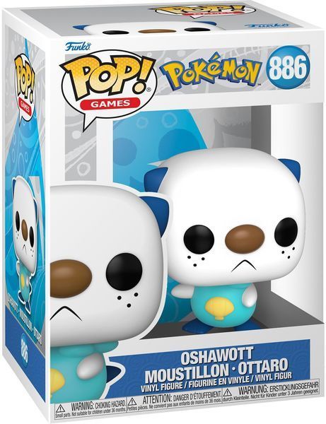 Колекційна фігурка Funko POP! Pokemon - Oshawott (5908305243243) 5908305243243 фото