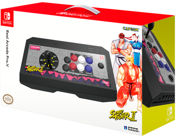 Аркадный стик Hori Real Arcade Pro V Street Fighter Edition for Nintendo Switch, PC (NSW-192U) NSW-192U фото