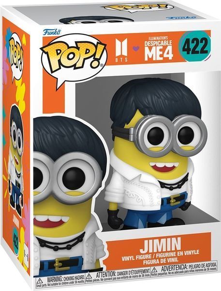 Колекційна фігурка Funko POP Rocks: Minions X BTS - Jimin (889698859646) 889698859646 фото