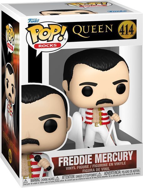 Коллекционная фигурка Funko POP Rocks: Queen- Freddie Mercury With Cape (889698753746) 889698753746 фото