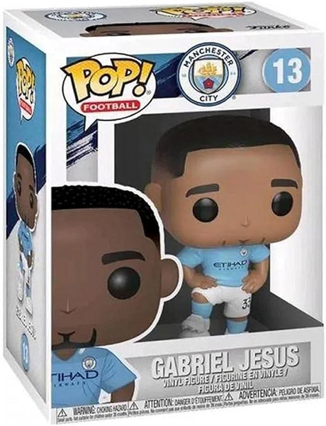 Колекційна фігурка Funko POP! Football: FC Manchester City - Gabriel Jesus (5908305238416) 5908305238416 фото