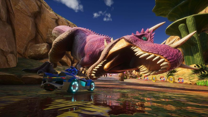 Игра Sonic Racing: CrossWorlds (PS4) 5055277056354 фото