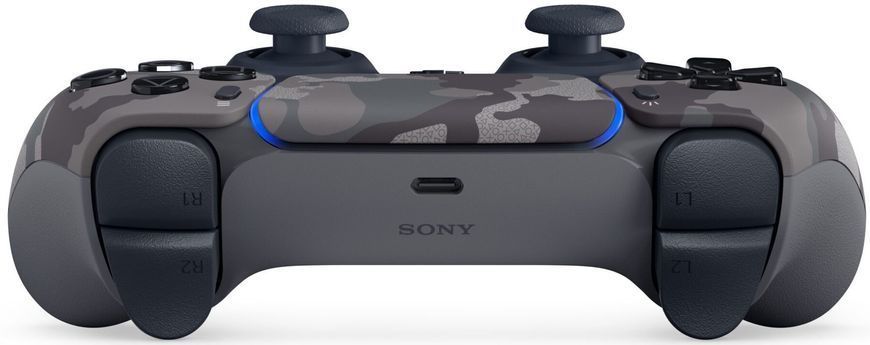 Беспроводной геймпад DualSense для PS5 Grey Cammo (9423799) 9423799 фото
