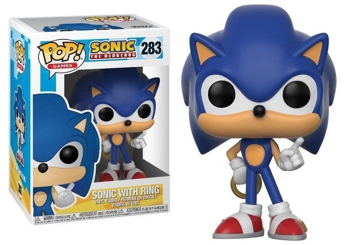 Коллекционная фигурка Funko POP Games: Sonic - Sonic w/ ring (889698201469) 889698201469 фото