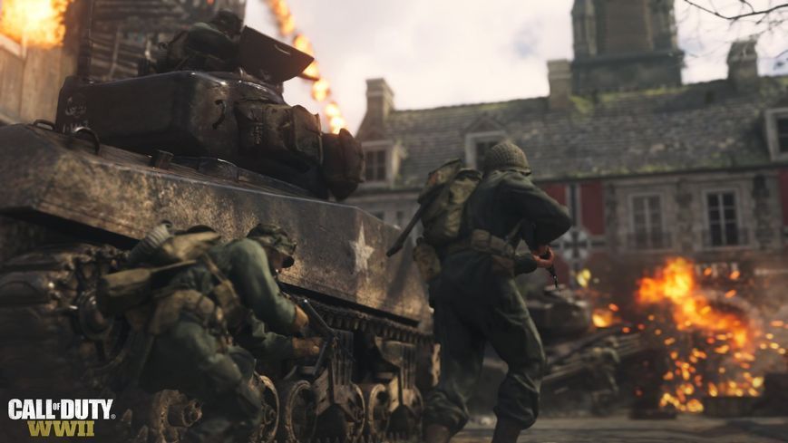 Игра Call of Duty WWII (PS4 Английский язык) 1101406 фото
