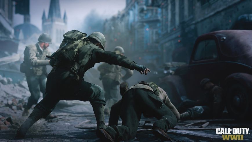 Игра Call of Duty WWII (PS4 Английский язык) 1101406 фото