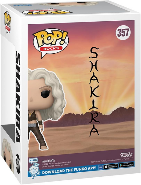 Колекційна фігурка Funko POP! Rocks: Shakira (Whenever/Whenever) (5908305244981) 5908305244981 фото