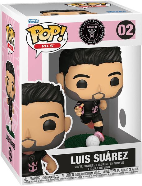 Колекційна фігурка Funko POP Football: Inter Miami - Luis Suarez (5908305249894) 5908305249894 фото