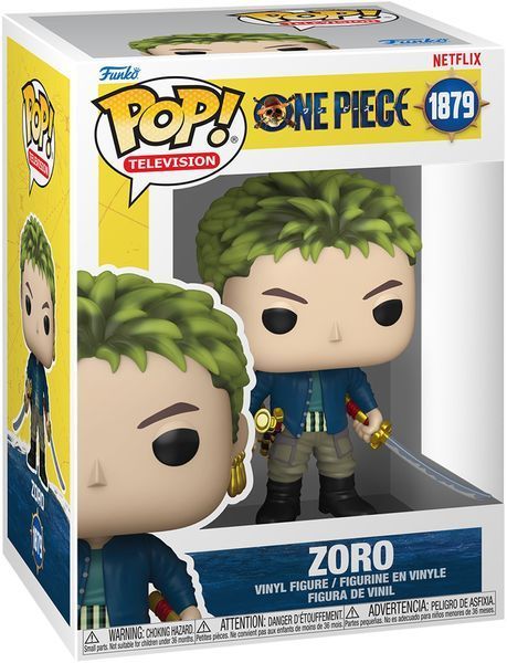 Фигурка Funko POP TV: One Piece S1 - Zoro (889698756693) 889698756693 фото