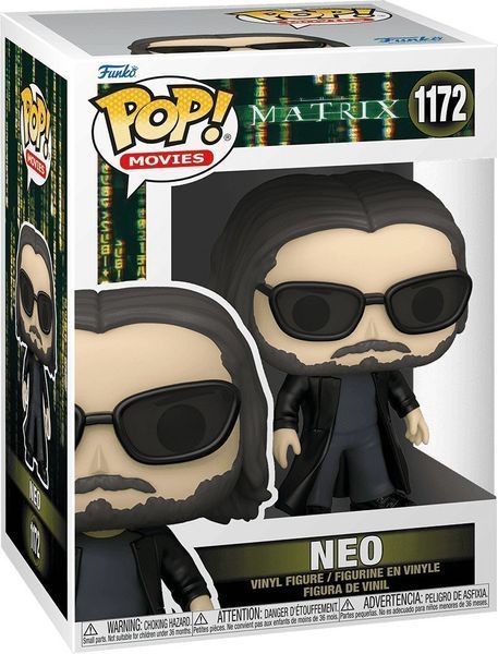 Коллекционная фигурка Funko POP Movies: Matrix 4 - Neo (889698592536) 889698592536 фото