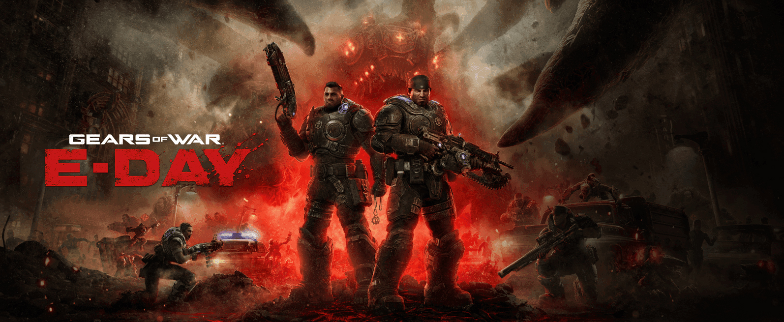Gears of War E-Day начало вторжения