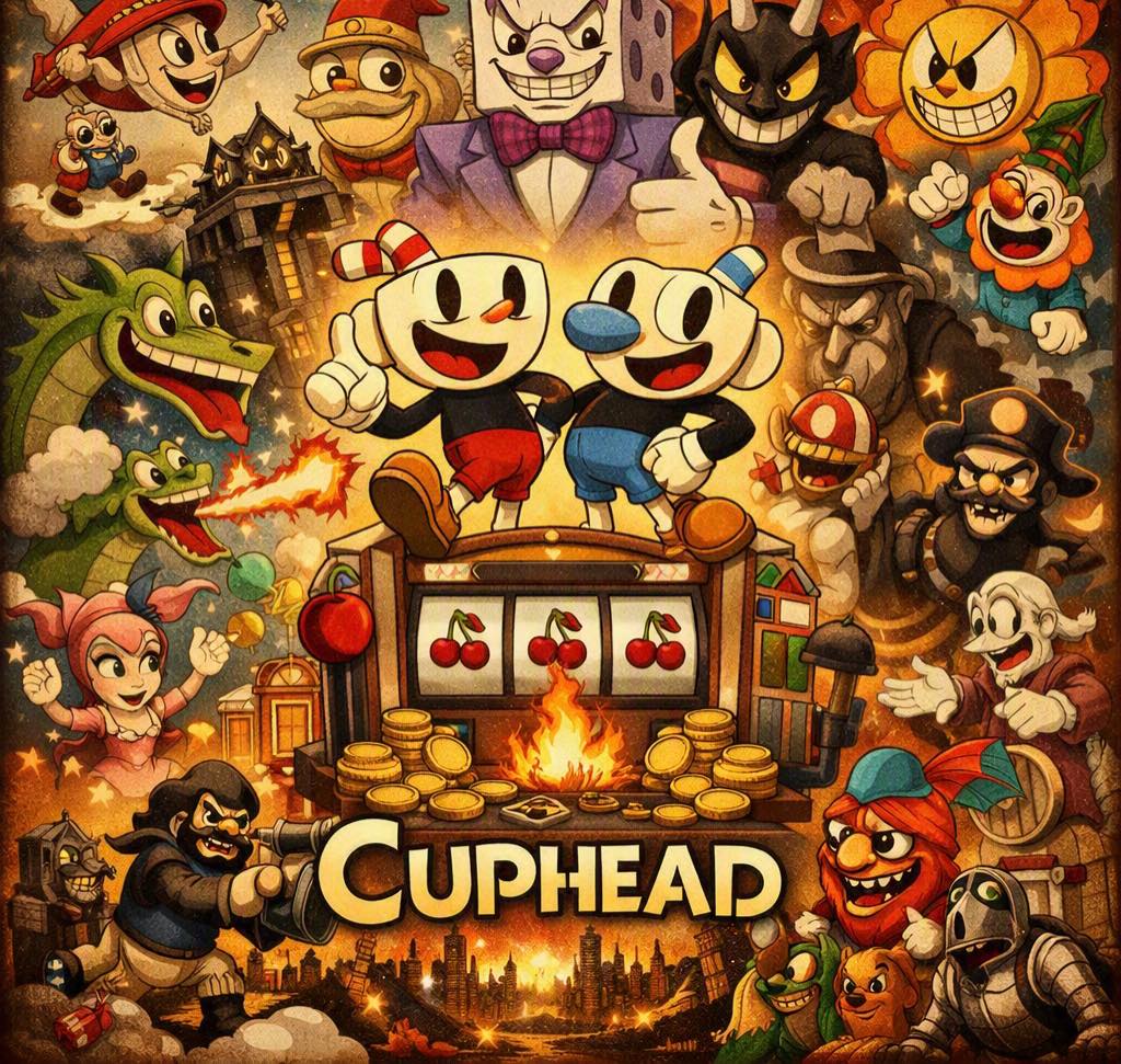 Хардкорный платформер Cuphead