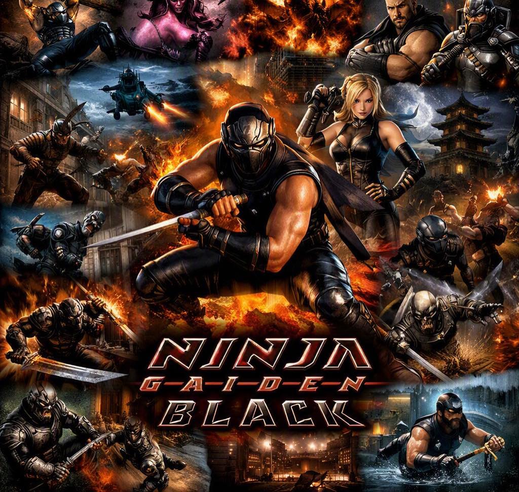 Классический экшен Ninja Gaiden Black